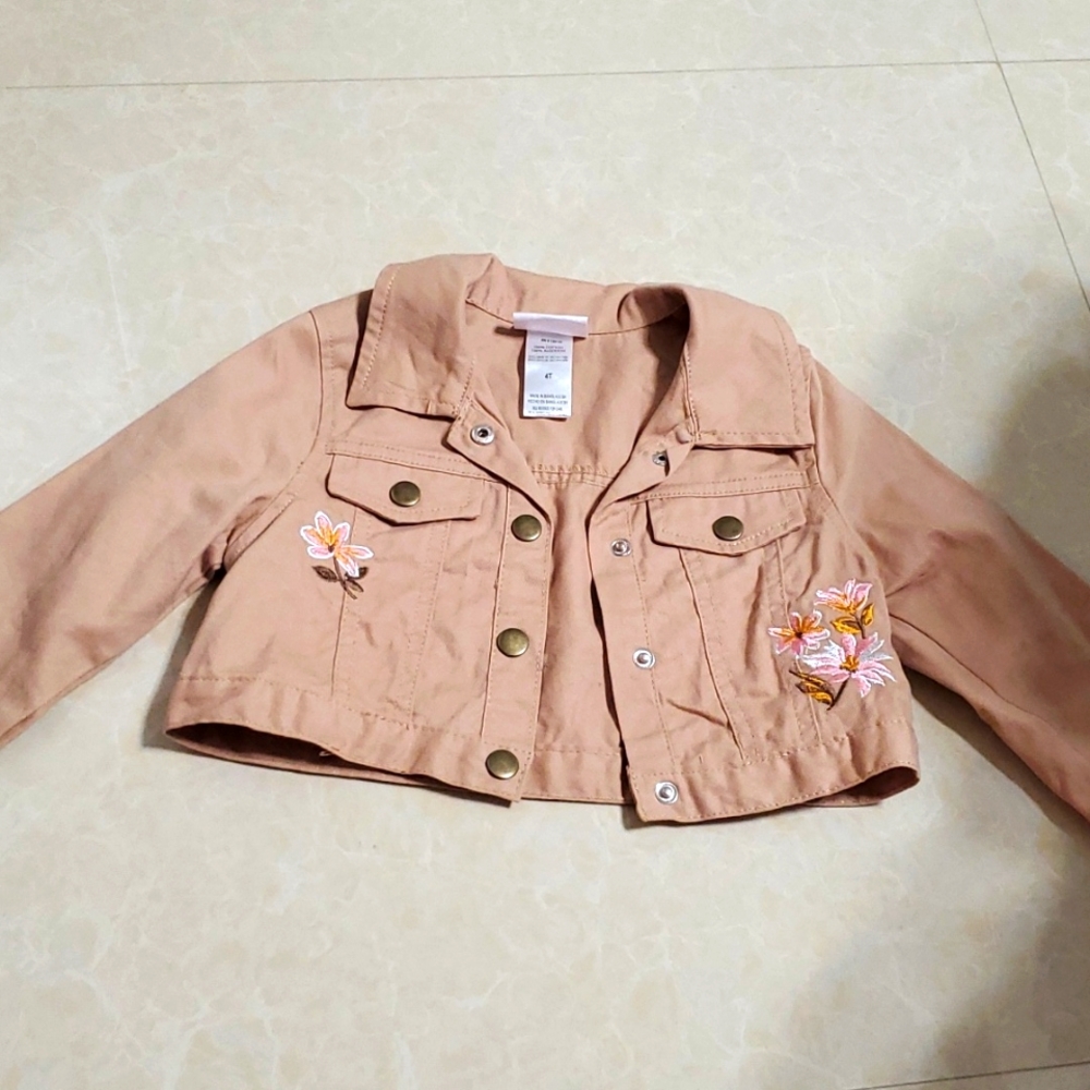 Brown jacket 4t girls